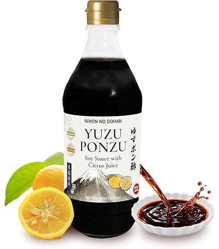 Amazon.com : Organic Yuzu Ponzu - 8.5 fl oz - Japanese Citrus